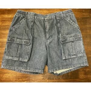 Guide Gear 6" Inseam Wakota Denim Shorts Men's US 36 Light Blue